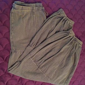 Harem Pants Olive Green